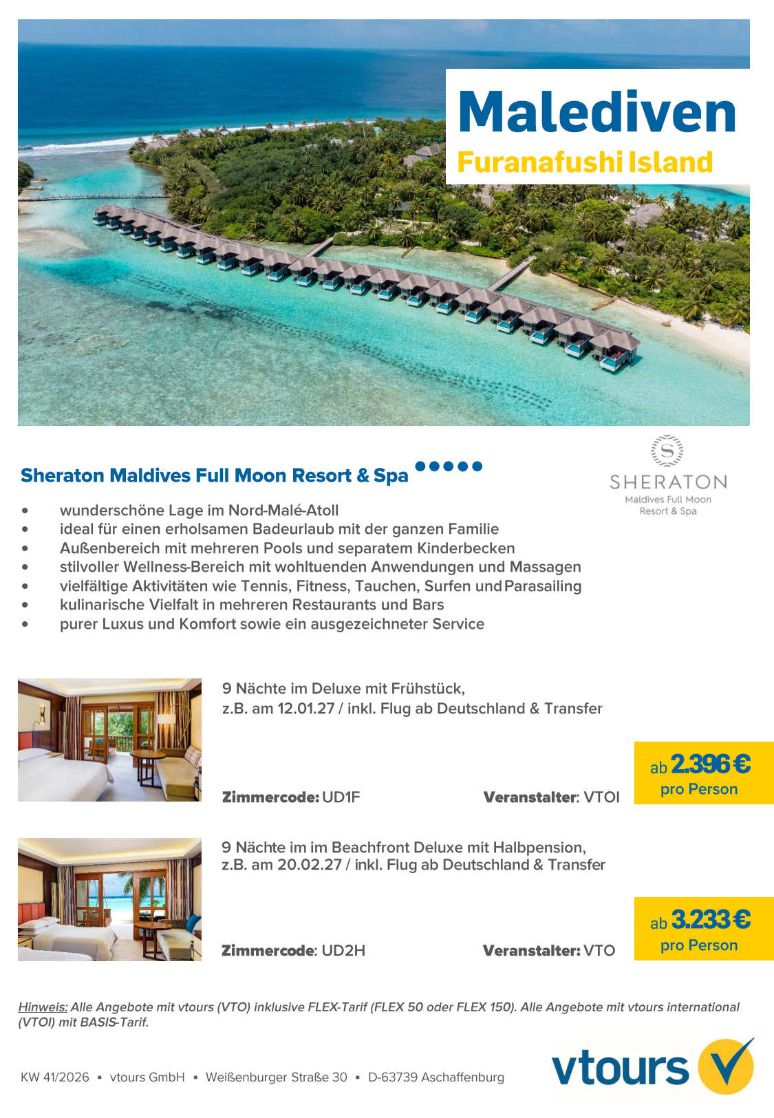 VTOURS Angebot der Woche